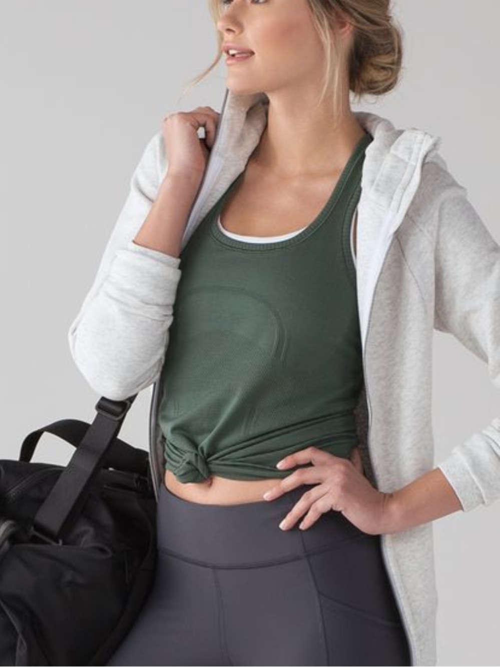 Lululemon Swiftly Tech Racerback Women’s 6 Dark Forest Fall